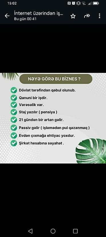Onlayn biznes və gəlir imkanı – evdən işləmək üçün rəqəmsal iş modeli