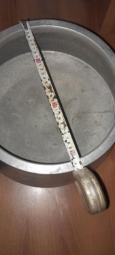 amg qazan: Qazan, rəng - Gümüşü, Çuqun, 30 sm, Rusiya — 2