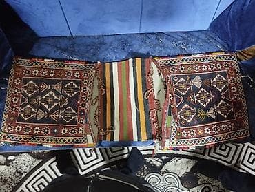capsella perde modelleri: Məhsul: İki bölməli əldə tikilmə kilim/“xurcun” (çanta tipli — 5