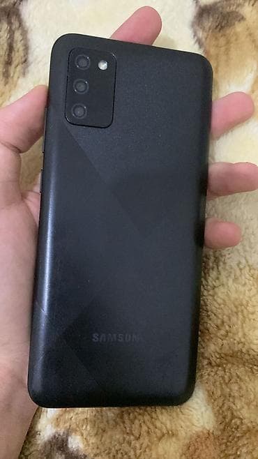 huawei ucuz telefon: Samsung Galaxy A02 S, 32 GB, rəng - Qara, İki sim kartlı — 2