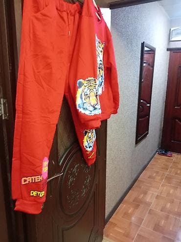 ev paltari: İdman dəsti, Asics, 2XL, rəng - Qırmızı — 3