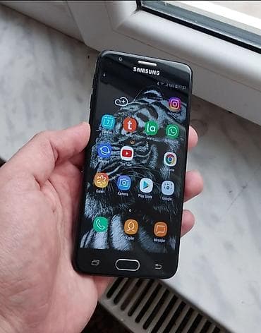 samsunq j5: Samsung Galaxy J5 Prime, 16 GB, rəng - Qara, Barmaq izi — 1