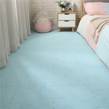 pazl xalca: Yumuşaq xalça mozaika döşəmə plitələri - Material: tüklü, yumşaq üst — 23