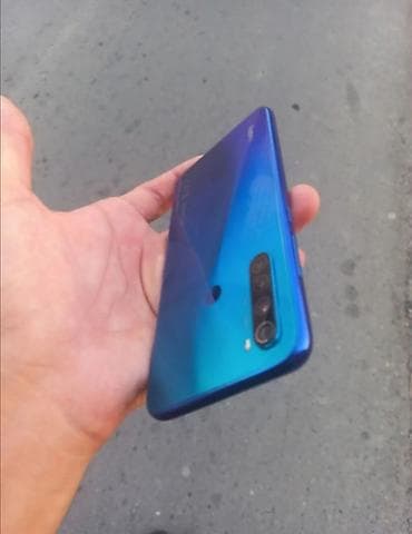 ucuz sadə telefonlar: Redmi 8, 128 GB, rəng - Göy, Barmaq izi — 3
