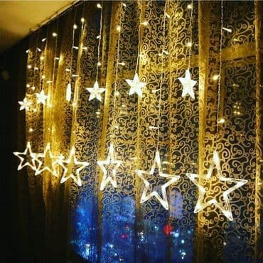 balaca yolkalar: Ulduz işıqlar 8 deyişen funksiyası var 6 eded böyük 6 eded balaca — 1