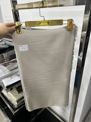 Mətbəx üçün rəng - Boz Pambıq Dəsmal — 28