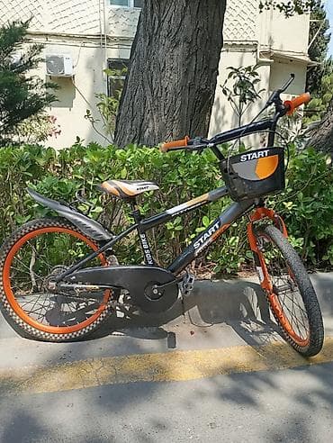 Uşaq velosipedi – START Kids Bike - Rəng: qara-narıncı - Çərçivə — 2