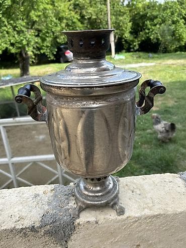 2 el mebel: İşlənmiş Od Samovar, 5 l, Ödənişli çatdırılma — 3