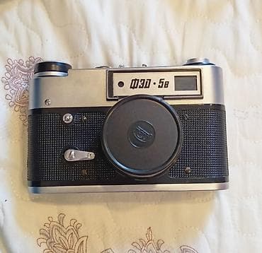 Retro fotoaparat Fed 5 satılır. İşləkdir, ela vəziyyətdədir, saxlama