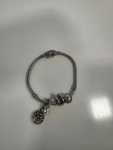 Ювелирные изделия: Браслет, Pandora, Серебро — 2
