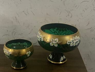 saxsi gul qablari: Vaza dəsti, Bogem şüşəsi — 2