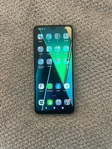 Poco C71, 128 GB, rəng - Boz, Barmaq izi