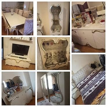 İşlənmiş, Komod, Masa və oturacaqlar, Servant