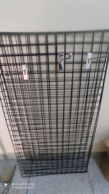 qapi ucun setkalar: Metal tor (grid) panel və asqı qarmaqları - Material: möhkəm metal — 1
