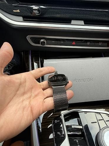 saat qulpu: Smart saat, Apple, Sensor ekran, rəng - Qara — 4