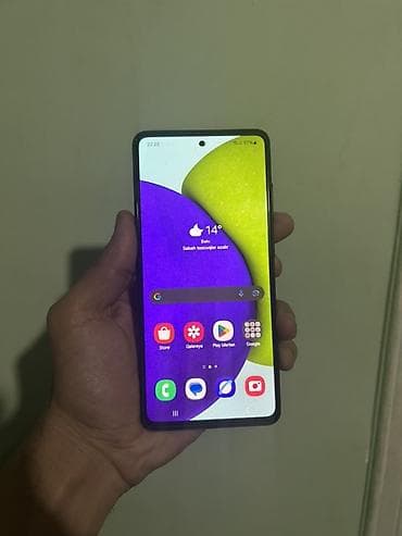 Samsung Galaxy A52, 128 GB, rəng - Qara, Barmaq izi