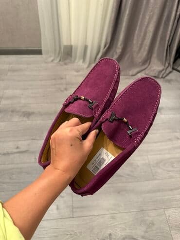 parça mokasinlər: Ölçü: 43, rəng - Bənövşəyi, Yeni — 1