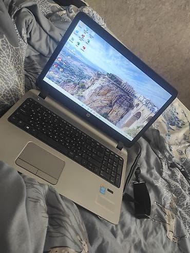 hp noutbuklar: HP noutbuk – 15.6" ekranlı, tam ölçülü klaviatura və böyük touchpad — 1