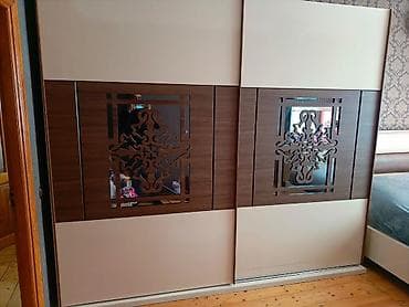 yatağ mebili: İkinəfərlik çarpayı, Dolab — 2