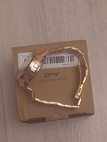 qol saatları kişi ucun: Qol saatı, rəng - Qızılı — 3