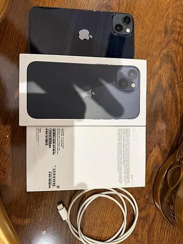 phone 8 plus: IPhone 13, 128 GB, Göy, Barmaq izi, Simsiz şarj, Face ID — 5