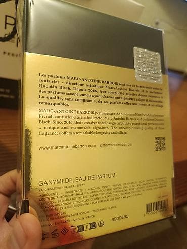 Bədənə qulluq: MARC-ANTOINE BARROIS – Ganymede Eau de Parfum • Növ: Eau de Parfum — 1