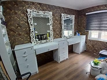 salon avadanliqlarinin satisi: 2-ci əl 600 azn alınıb maşın boyası ilə rənglənib,türk laminatıdır 2 — 3