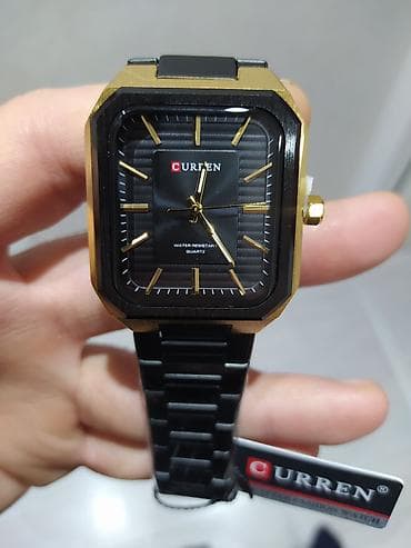 Qol saatları və aksesuarlar: Yeni, Qol saatı, Curren, rəng - Qara — 1