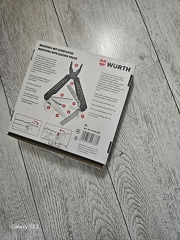 Würth Multitool – Dəri kisə ilə Peşəkar və gündəlik istifadə üçün