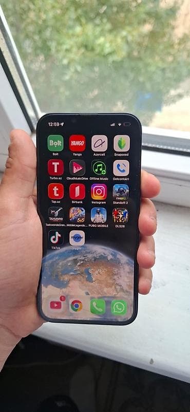 IPhone 13, 128 GB, Qara, Face ID lalafo.az -da IPhone 13, 128 GB, Qara, Face ID