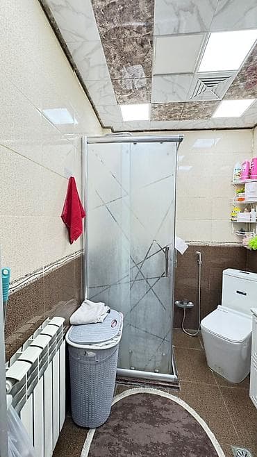 elcan mebel fabriki: 3 otaqlı tam mebel və işıqlandırma ilə təchiz olunmuş mənzil interyeri — 9