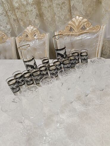 komputer servis: Çay dəsti, rəng - Ağ, Farfor — 28