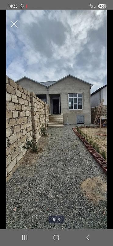 həyət evi: 60 kv. m, 2 otaqlı, Kombi, Qaz, İşıq — 3