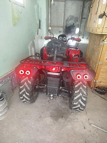 dört teker motor: ATV / Kvadrotsikl – güclü və funksional - Rəng: qırmızı - — 7