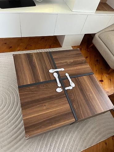 Столы: Журнальный стол, Б/у, Квадратный стол — 1