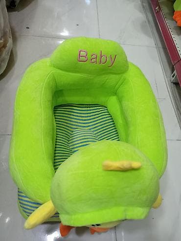 детское кресло: Uşaq oturacağı – ördəcik fiqurlu, plyuş materialdan - Naxış: ön — 4