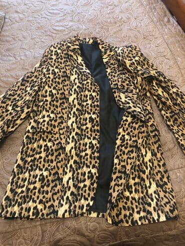 toxunma qadın köynəkləri: Leopar pencek 1 defe geyinilib — 2