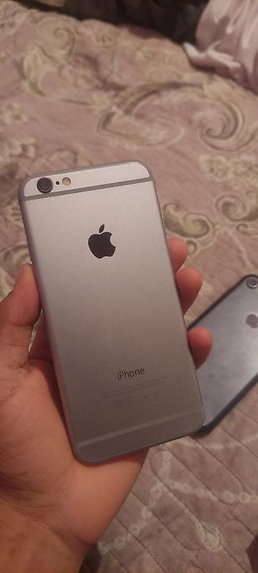 IPhone 6, 32 GB, Ağ, Qırıq, Barmaq izi