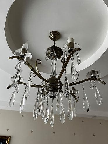 Çılçıraq, 6 lampa, Metal