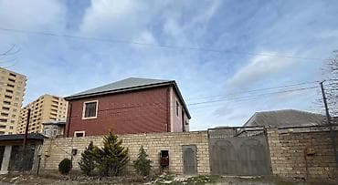 daxili kreditle evler: 200 kv. m, 6 otaqlı, Kanalizasiya, Qaz, Su — 2