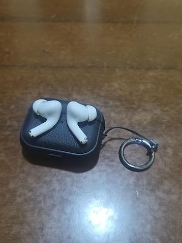 ipod ikinci el: Apple AirPods Pro2 simsiz qulaqlıqlar + qara qoruyucu qab - Model — 1
