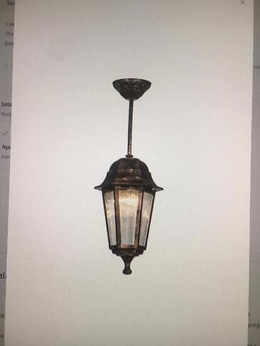 asma tavan: Bağ işıqı Asılan — 1