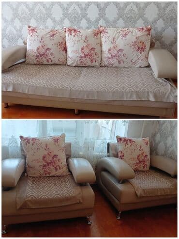 Mətbəx mebeli: İşlənmiş, Divan, 2 kreslo — 1