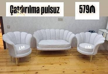 ucuz kreslo: Yeni, Divan, 2 kreslo, Divan — 3