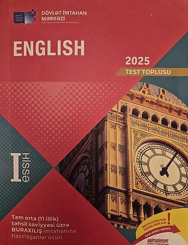 İngilis dili Testlər 11-ci sinif, DİM, 1-ci hissə