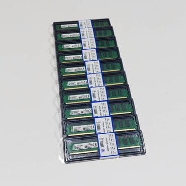 Информатика: Оперативная память (RAM) Kingston, 4 ГБ, 1333 МГц, DDR3, Для ПК, Новый — 9