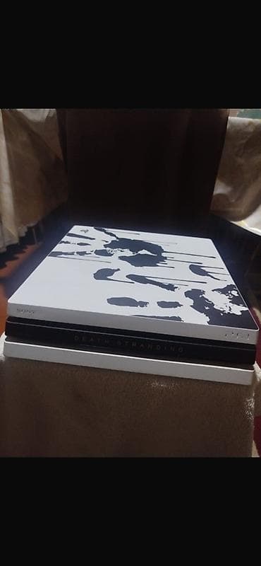 playstation 4 pro satilir: PlayStation 4 Pro – Death Stranding Limited Edition konsol + kamuflyaj — 1