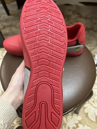 piere cardin: Pierre Cardin kişi idman ayaqqabısı - Rəng: parlaq qırmızı, qara və — 4