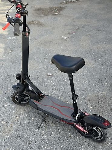 velosiped turist: Elektrik skuter – oturacaqlı, güclü və yollar üçün uyğun model 1200 — 3