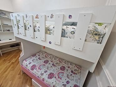 tekstil: Oğlan və qız üçün, İşlənmiş, Çarpayı, Matras ilə, Siyirməli, Laminat — 3